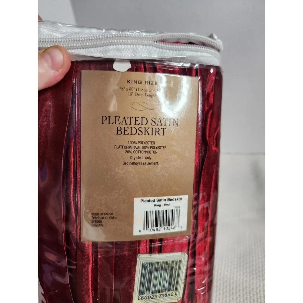 Linens N Things Pleated Satin 15